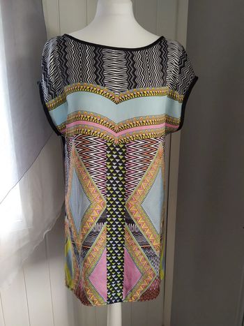 Tunique fluide colorée