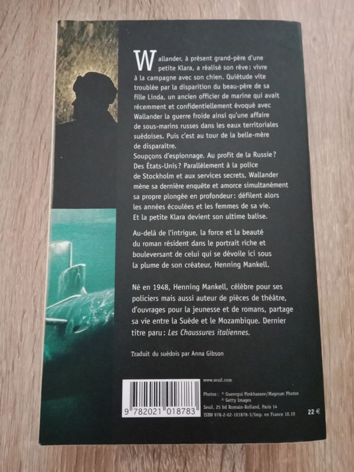 * Henning Mankell - L'homme inquiet - photo numéro 2