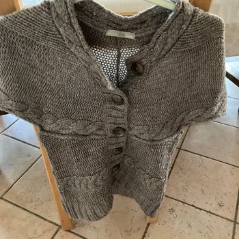 Gilet torsadé