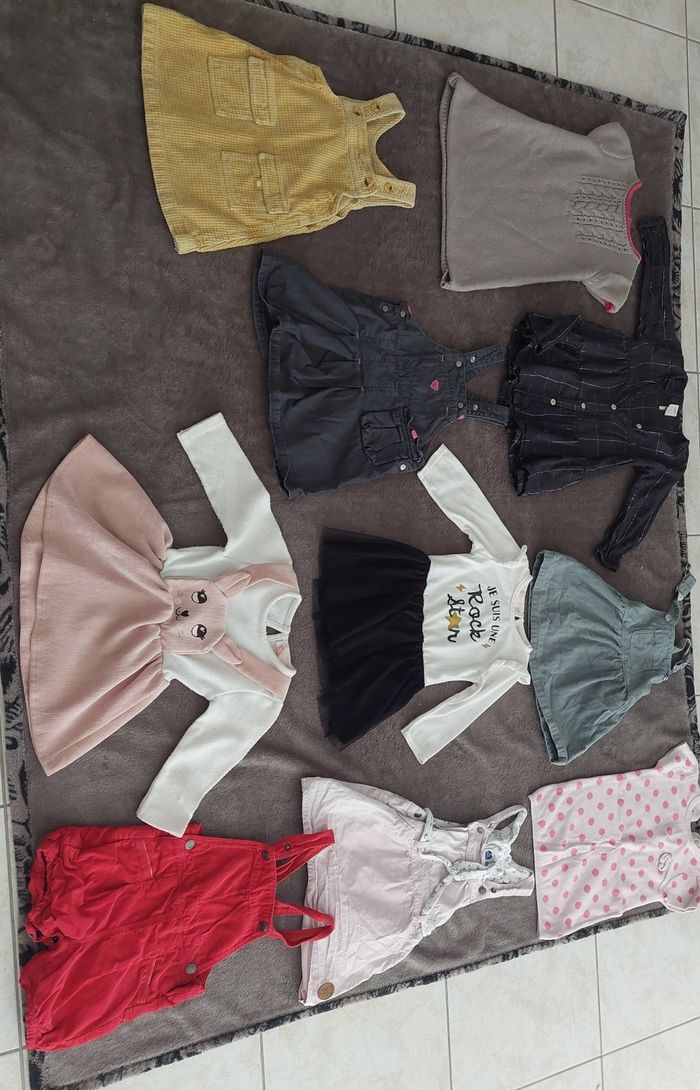 Lot vêtements fille mi saison 12-18 mois - photo numéro 5
