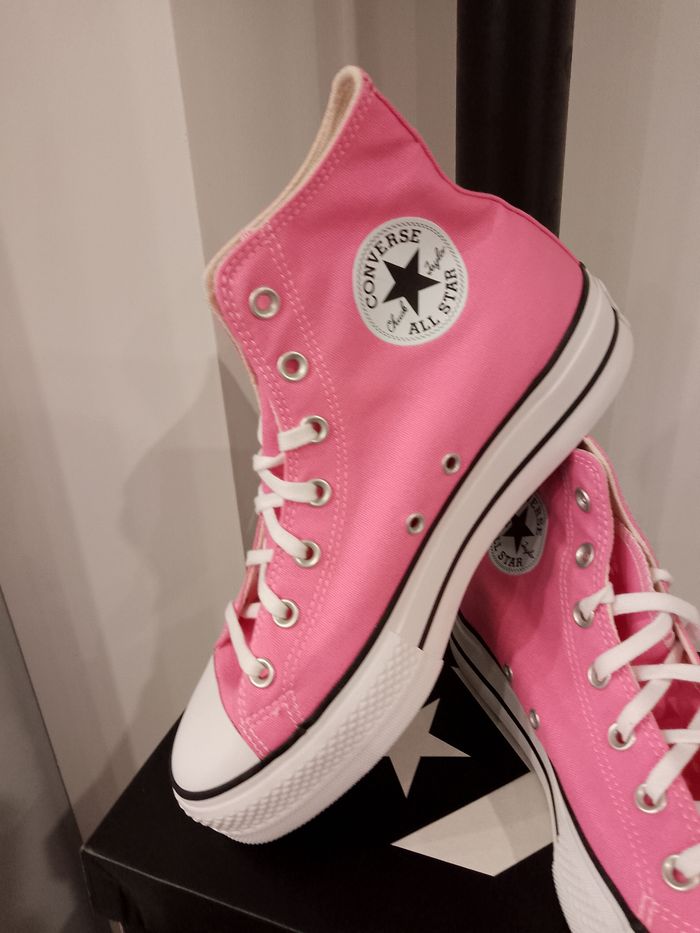 Basket converse plateforme - photo numéro 10