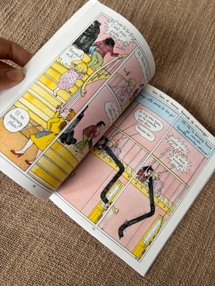 Livre tomtom et nana bande de sauvages - photo numéro 2