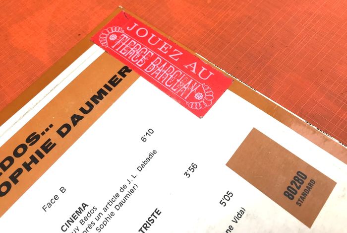 Vinyle 33 tours (25cm) Guy Bedos en direct avec...Sophie Daumier - photo numéro 3