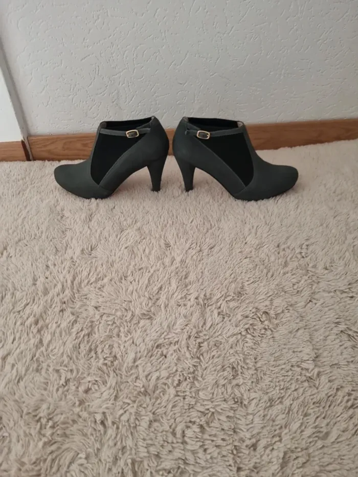 Boots gris clarks
