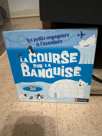Livre la course sur la banquise 