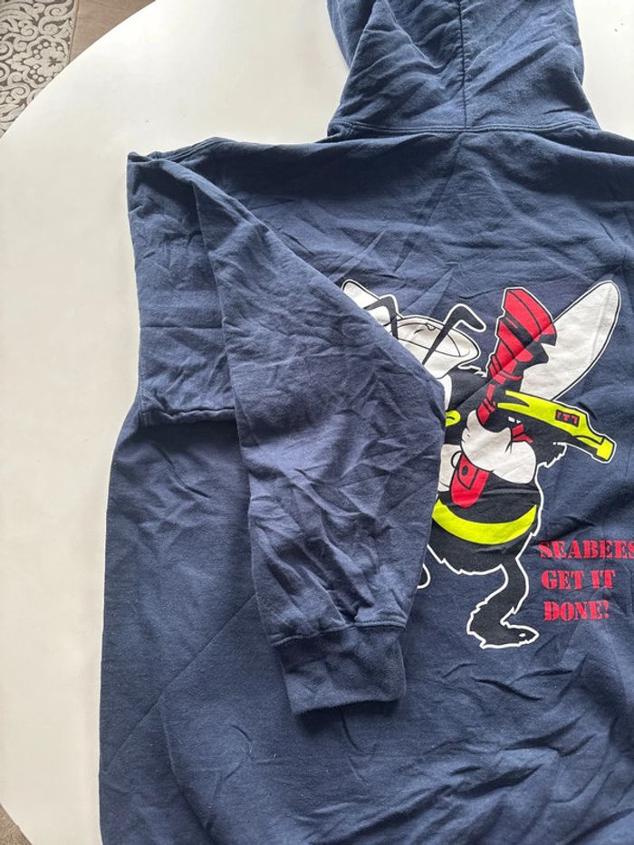 Sweat à capuche Seabee Electric double face – Taille XL - photo numéro 6
