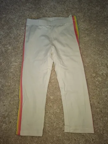 Legging 3/4 pantacourt blanc 8 ans Kiabi