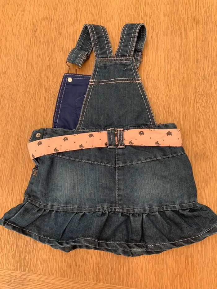 Robe jean kimadi bébé fille 18 mois - photo numéro 3