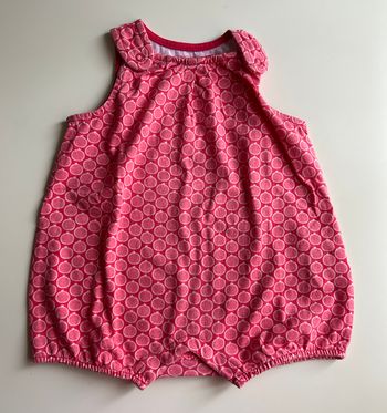 barboteuse motif fruits taille 6 mois