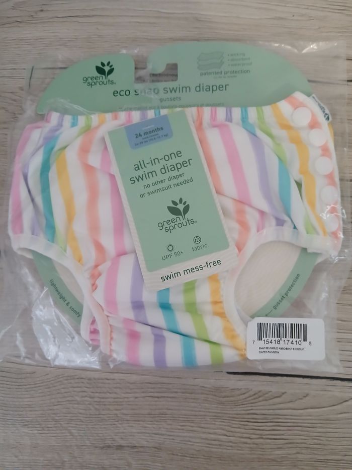 Couche de piscine lavable neuve 18/24 mois - photo numéro 1