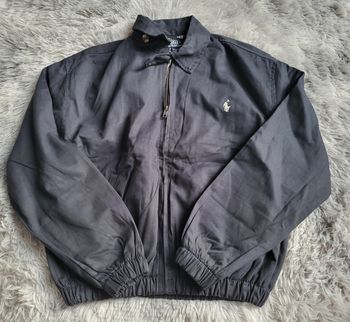 Veste Harrington Polo Ralph Lauren - Bleu - Coton Premium - Taille S - Neuf 