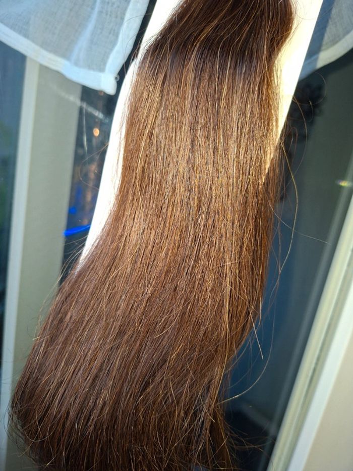 Extension de Cheveux kératine brun foncé 45cm - photo numéro 8
