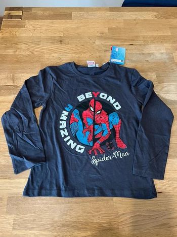 Tee shirt manche longue spiderman