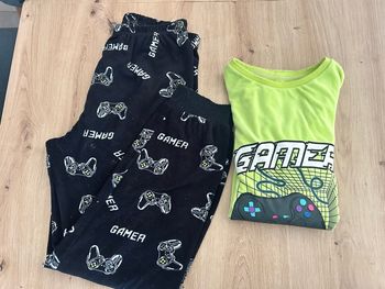 Pyjama chaud GAMER 12-13 ans