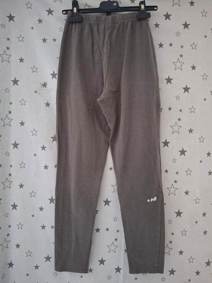 Legging gris taille élastique 12 ans Décathlon - photo numéro 4