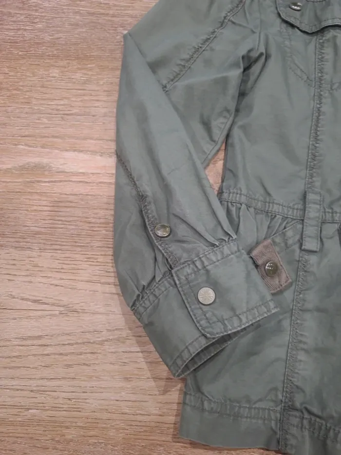 Veste légère style militaire okaidi 6ans fille - photo numéro 2