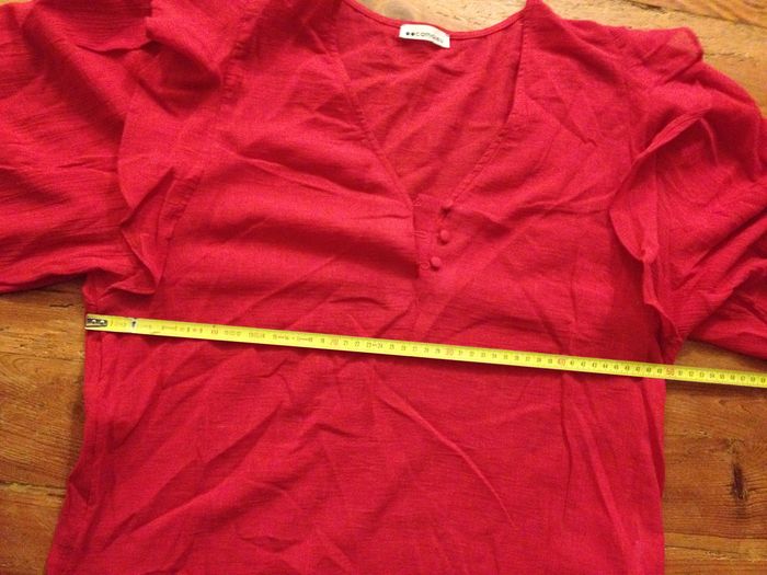 Blouse ample rose taille 40 look féminin - photo numéro 6