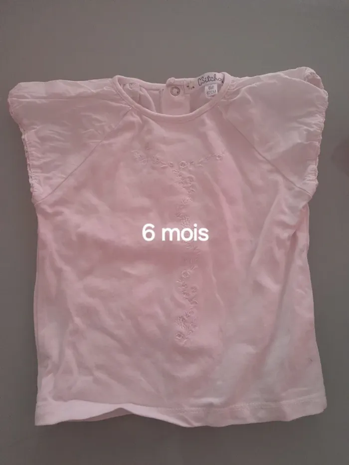 T-shirt fille 6mois
