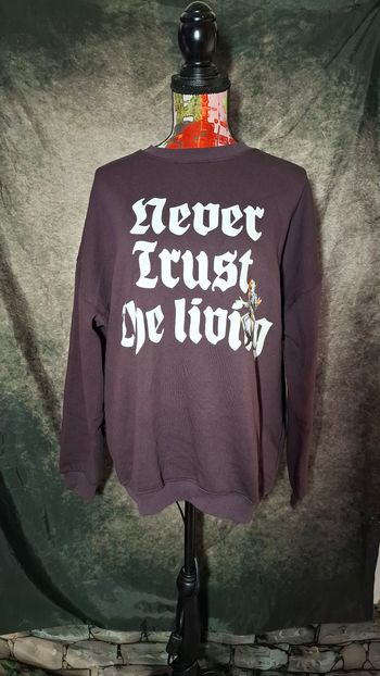 Sweat Beetlejuice tim burton violet foncé