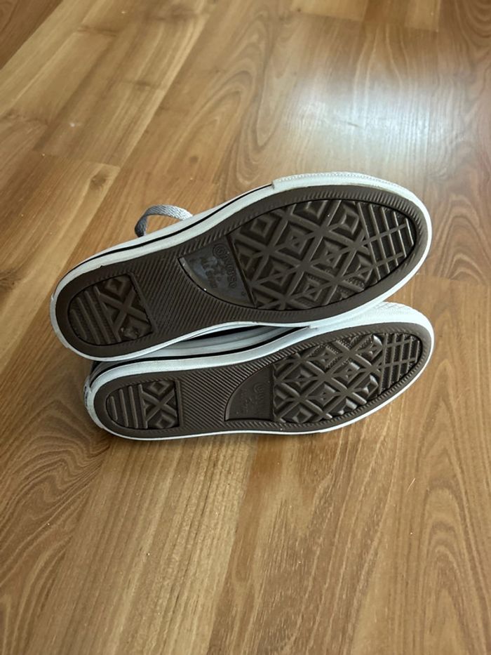 Converse enfant pointure 32 avec drapeau anglais - photo numéro 4