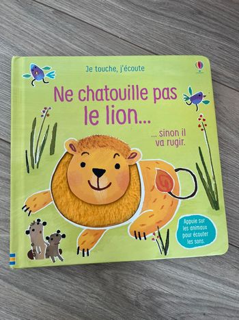 Livre sonore animaux savane