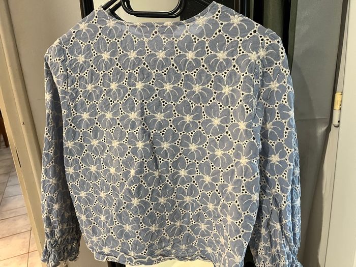 Blouse Zara broderie anglaise