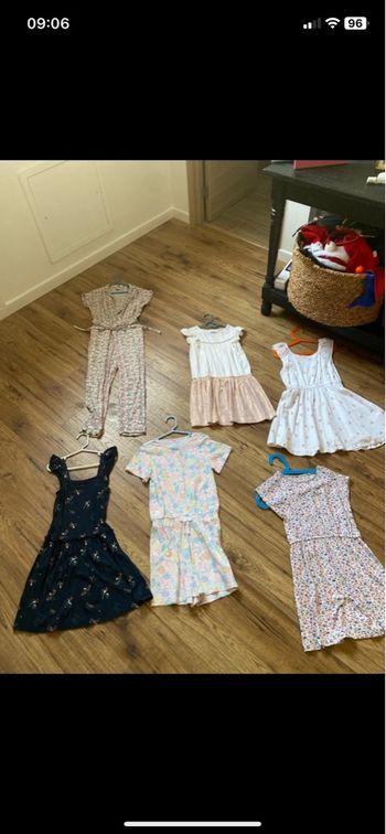Lot de vêtements fille été 8 ans 