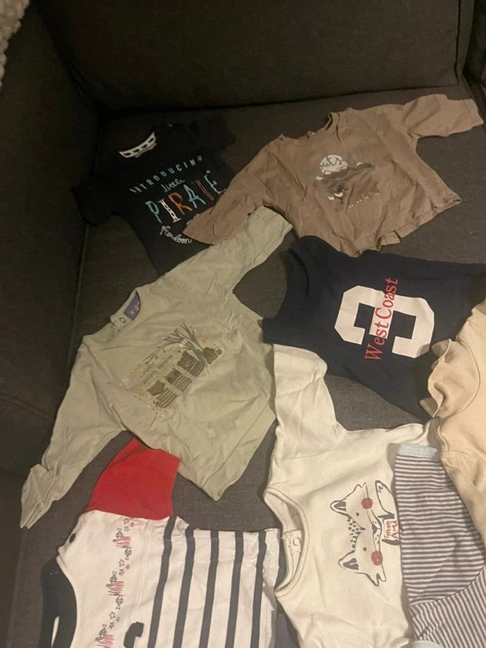 Lot de tee-shirt 3 mois - photo numéro 4