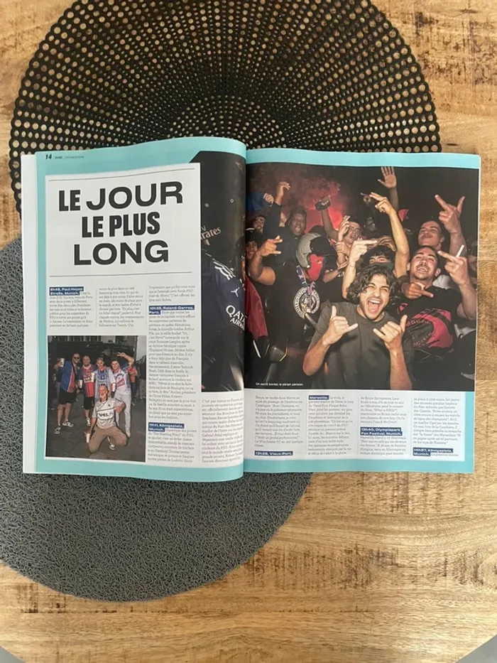 Magazine sofoot PSG collector - photo numéro 2