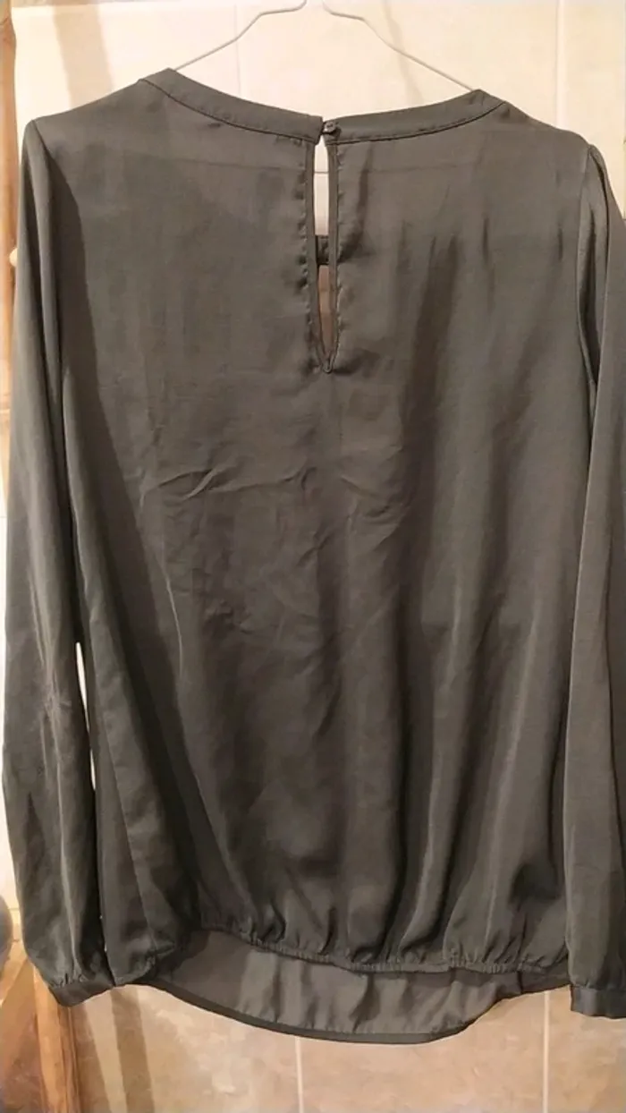Blouse noire et strass 36 Promod - photo numéro 3