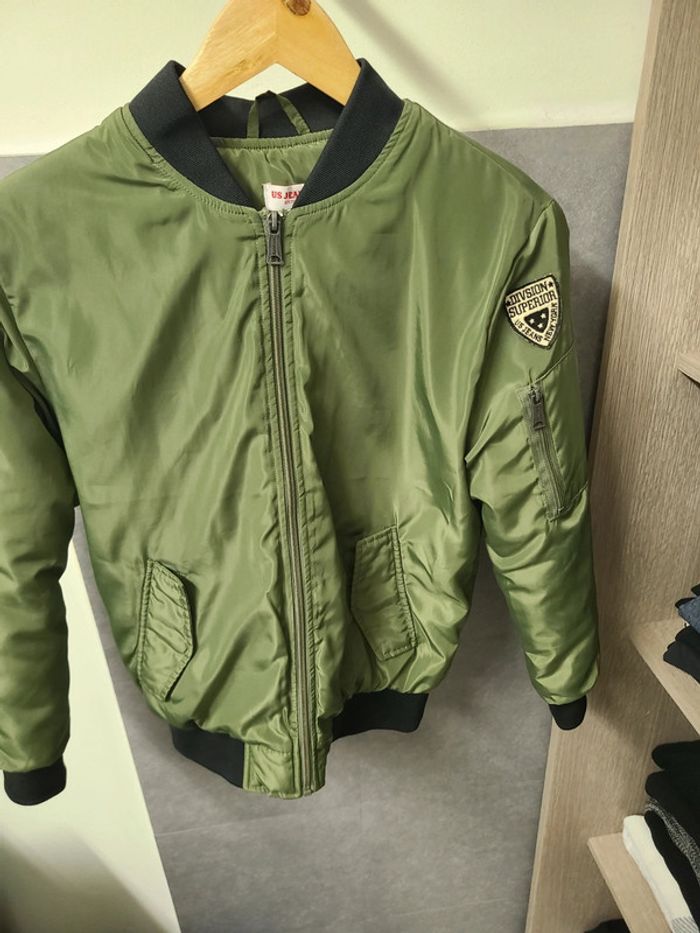 Veste 12 ans kaki neuve sans étiquette