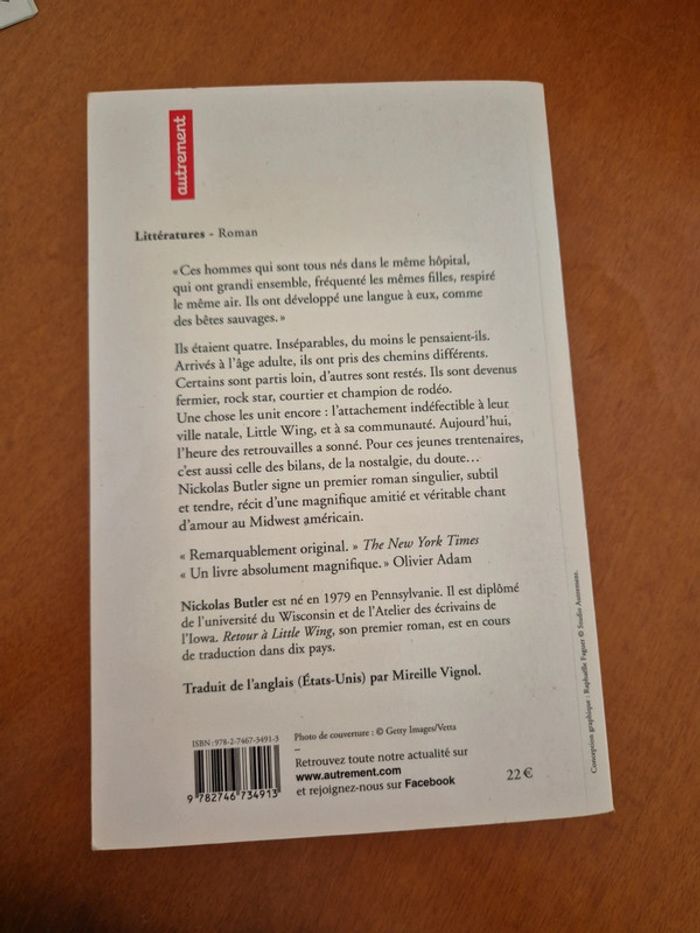 Livre retour à little wing - photo numéro 2
