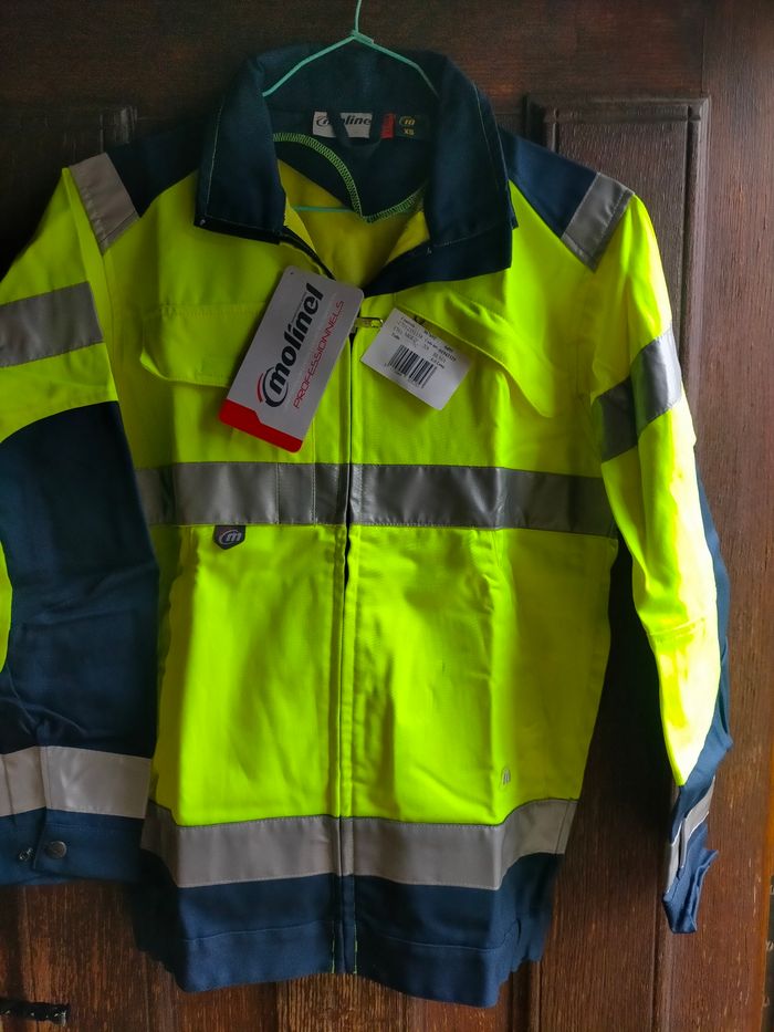 Veste de travail haute visibilité taille XS