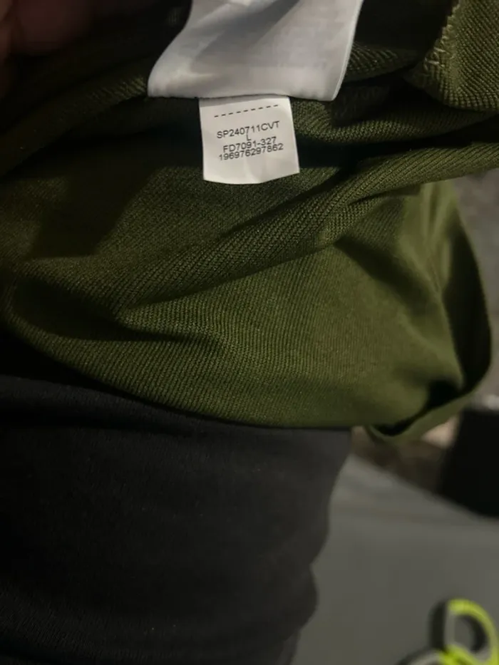 Veste football training survêtement kaki Paris-Saint-Germain Jordan L - photo numéro 6