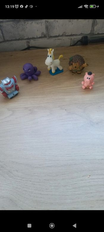 Toy story 5 figurines de 4 a 7 cm