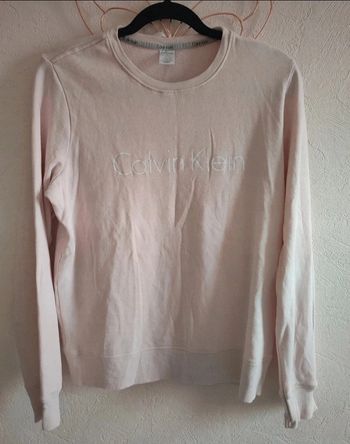 Sweat Calvin Klein rose taille M