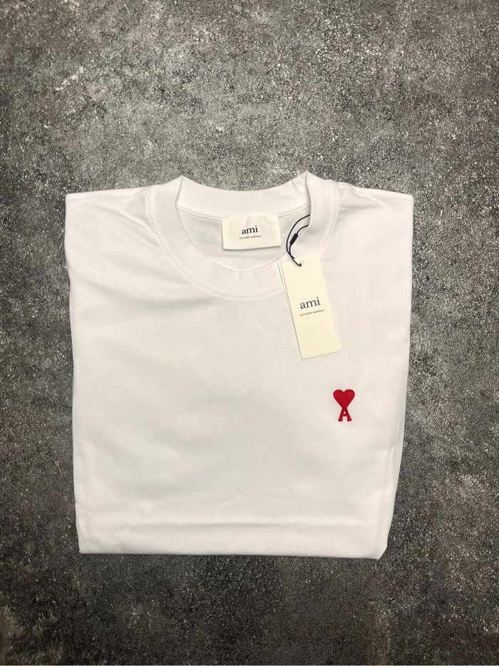 T-shirt blanc Ami de cœur en coton. - photo numéro 3