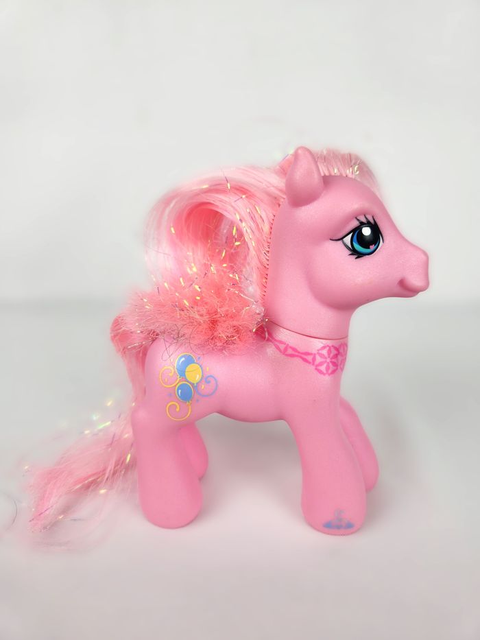 My Little Poney MLP Pinkie Pie G3 - Mon Petit Poney - Rose Pailleté - Collection 2003/2004 Hasbro - photo numéro 2