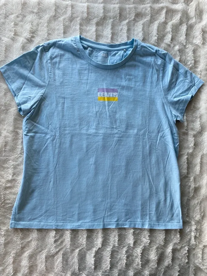 T-Shirt Lévis bleu