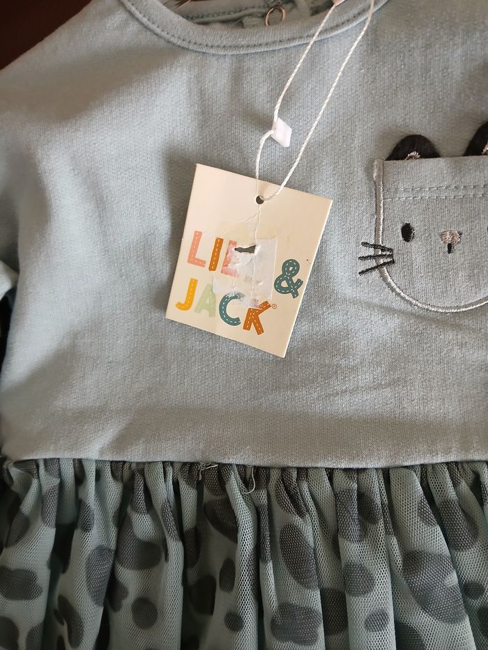 ensemble robe tunique pantalon bebe fille Lily & Jack 3/6 mois - photo numéro 5