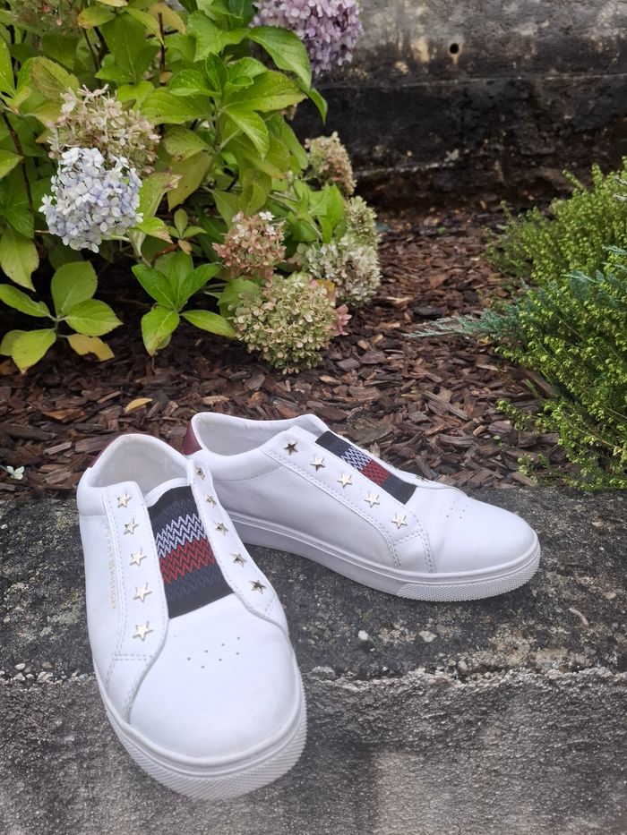 Baskets blanches Tommy Hilfiger - photo numéro 2