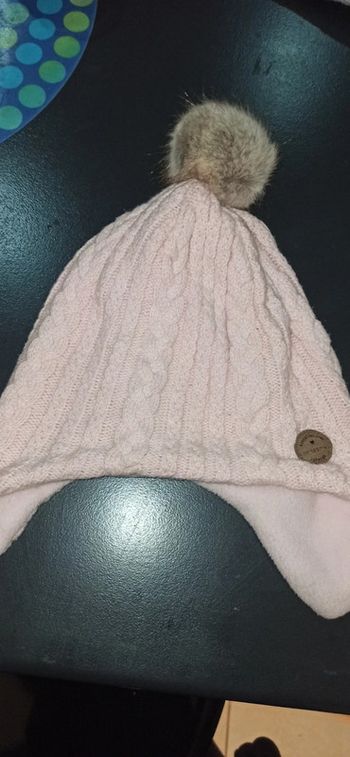 Bonnet rose pâle