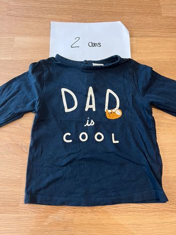 T shirt manches longues 2 ans