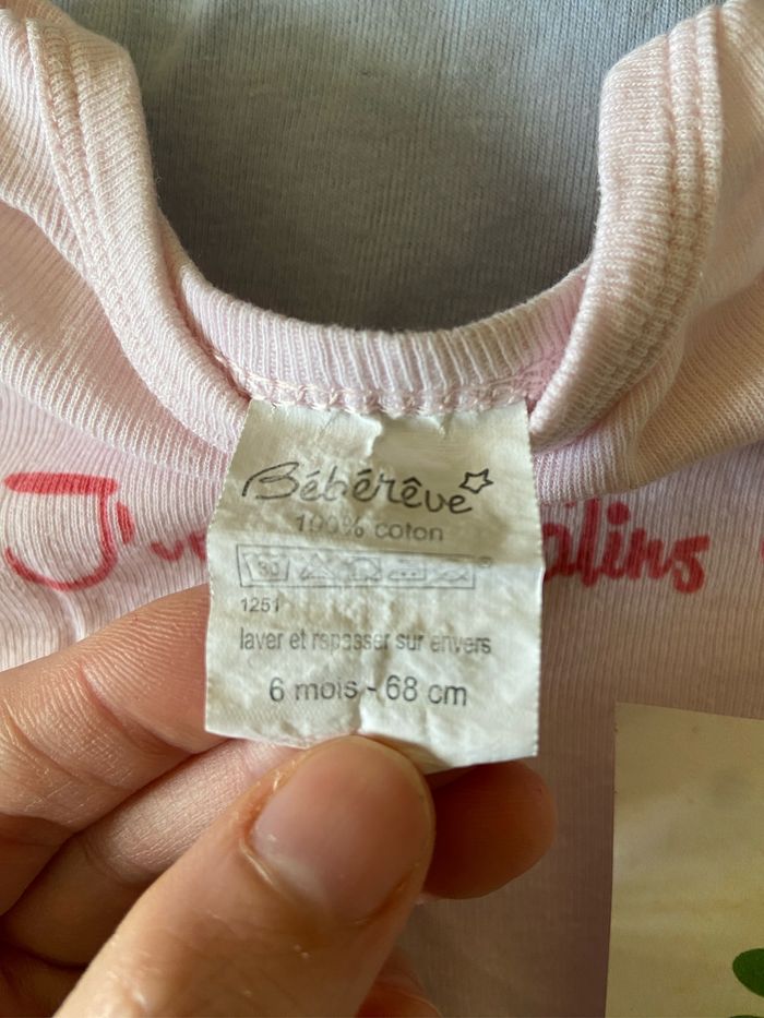 Lot de 4 bodies manches courtes - photo numéro 4