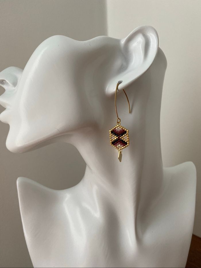 Boucles d’oreilles Miyuki - photo numéro 5