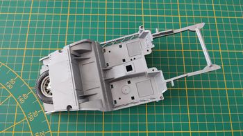 Socle intérieur 3011-3619 pièce Ferrari gto 1962 miniature maquette 1/18 1/18e Bburago burago #B73