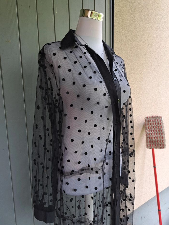 Veste style plumetis - photo numéro 7