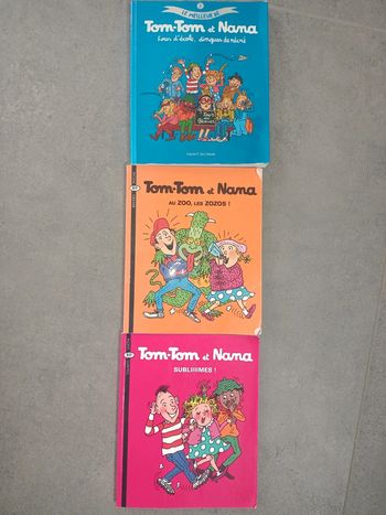 3 livres Tom Tom et Nana