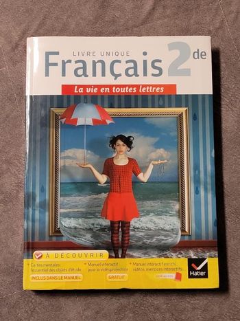 La Vie en Toutes Lettres 2de Format Compact + Livret Repères Specimen 2015 Par Damas-X