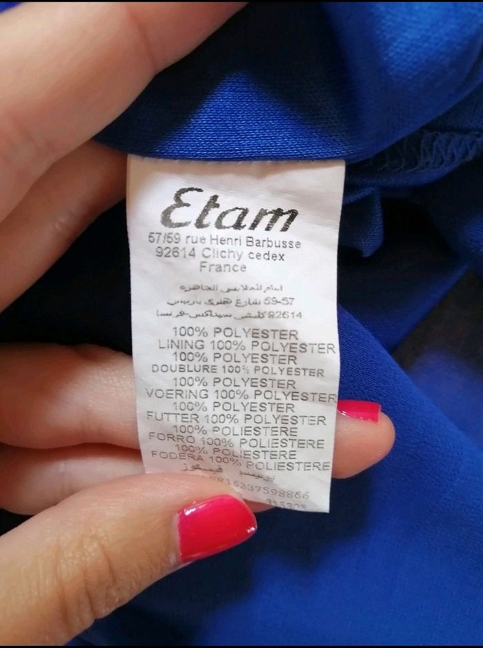 Robe bleu - photo numéro 4